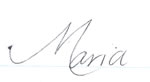Maria's signatute