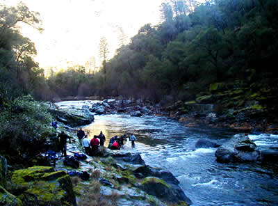 students on the south fork of the merced