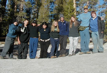 group at Sunrise Lake