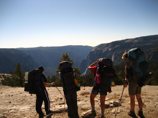 group on north dome