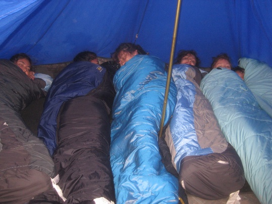 Six in a Tent