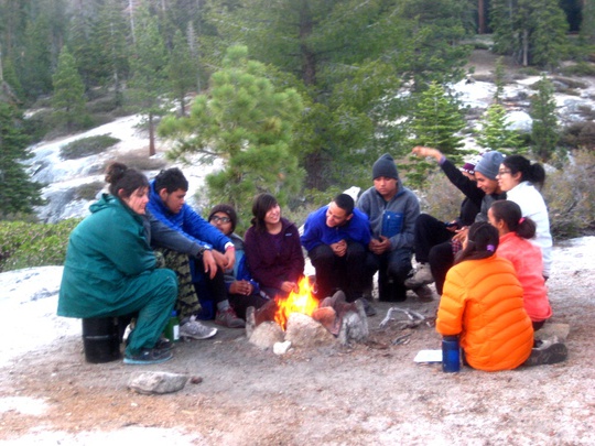 Group Campfire