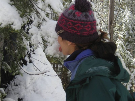 Mariana Eats Snow