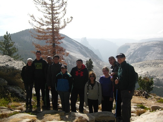 Group Tenaya Canyon