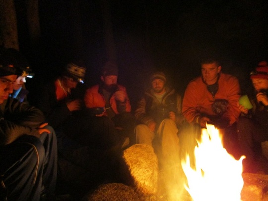 campfire sit
