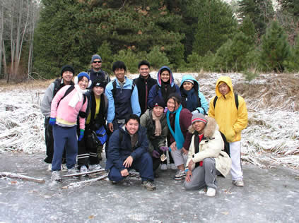 group on ice